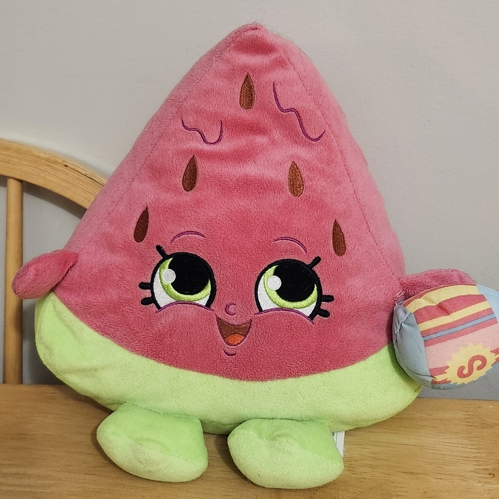Shopkins Watermelon Stuffed Toy with Pink and Green
